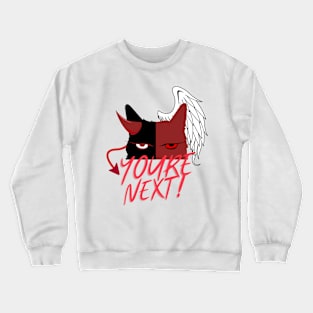 Fallen Angel Cat Crewneck Sweatshirt